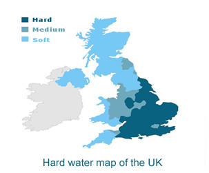 UK Water Hardness Map